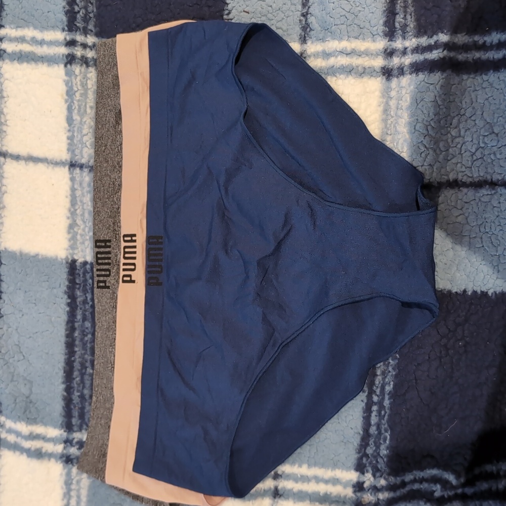 XL: Puma Panties : 3 Pcs
